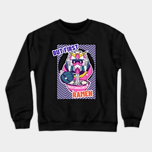 Ramen Lover Mecha Crewneck Sweatshirt